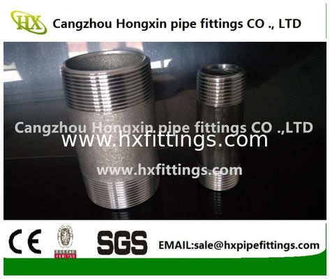 中国 1/4-8 ASTM A106 Gr.B 鋼管の乳首,ASME B3610NPT糸末 サプライヤー