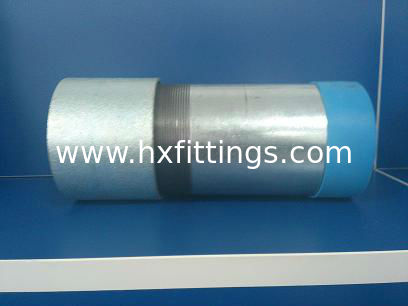 Full threaded pipe socket with DIN2986/BS1387/