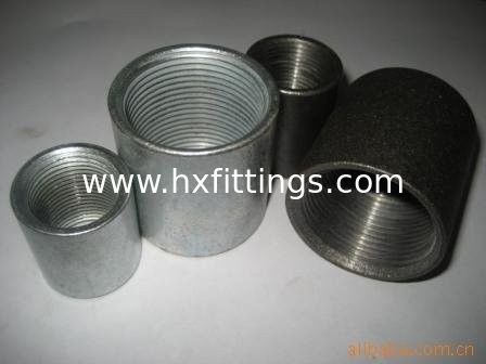 Seamless and seam black steel pipe sockets,couplings