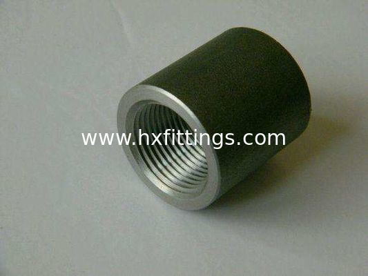 High pressure steel pipe sockets A105 class 3000LBS 6000 LBS couplings with NPT thread