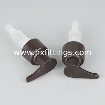 28/410 ノンスピル液体石鹸ディスペンサー シャンプーボトル スプレー プラスチック 左/右ロック ローションポンプ サプライヤー