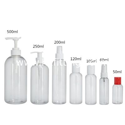 ポンプ付き250mlプラスチックPETシャンプー空ボトル（ポンプディスペンサー付き） サプライヤー