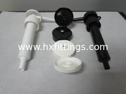 20/410 プラスチックPP透明クリアカラー リブ付きクロージャー フリップトップキャップ 蓋 スクリューキャップ 除菌ボトル用 サプライヤー