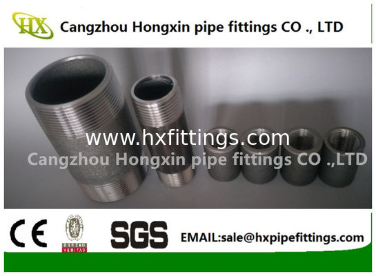 DIN2440, Medium&Heavy steel pipe nipple,barrel nipples ,black or untreated